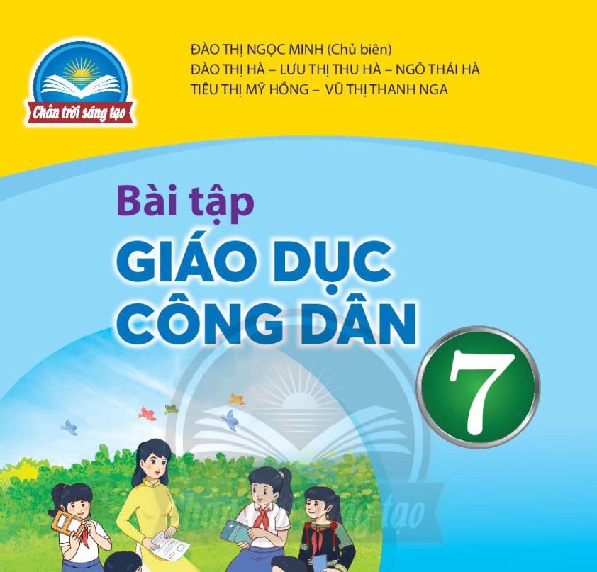 SÁCH BÀI TẬP GDCD 7 CHÂN TRỜI SÁNG TẠO Miễn phí